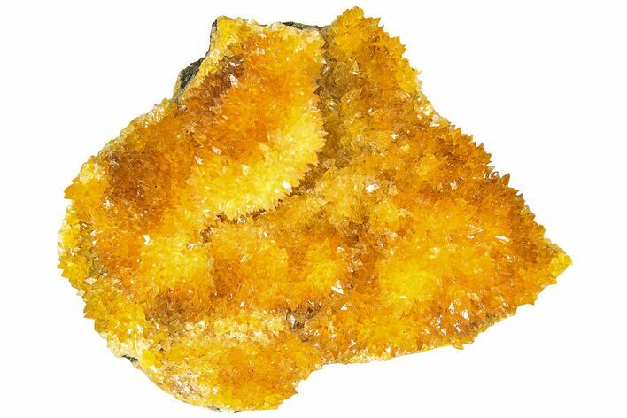 Intense Orange Calcite Crystal Cluster - Poland #228264